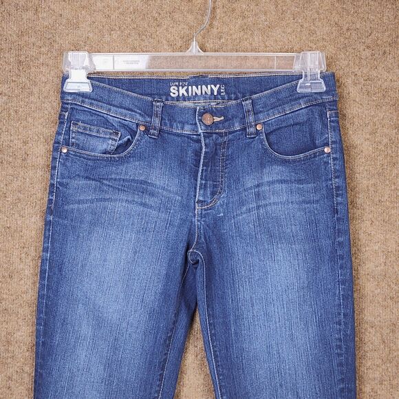 New York & Company Women Skinny Jeans Denim Medium Wash Size 2 Low Rise Stretch - Picture 2 of 10